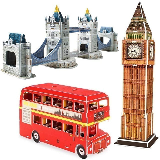 London Architecture Set of 3D Puzzles 1