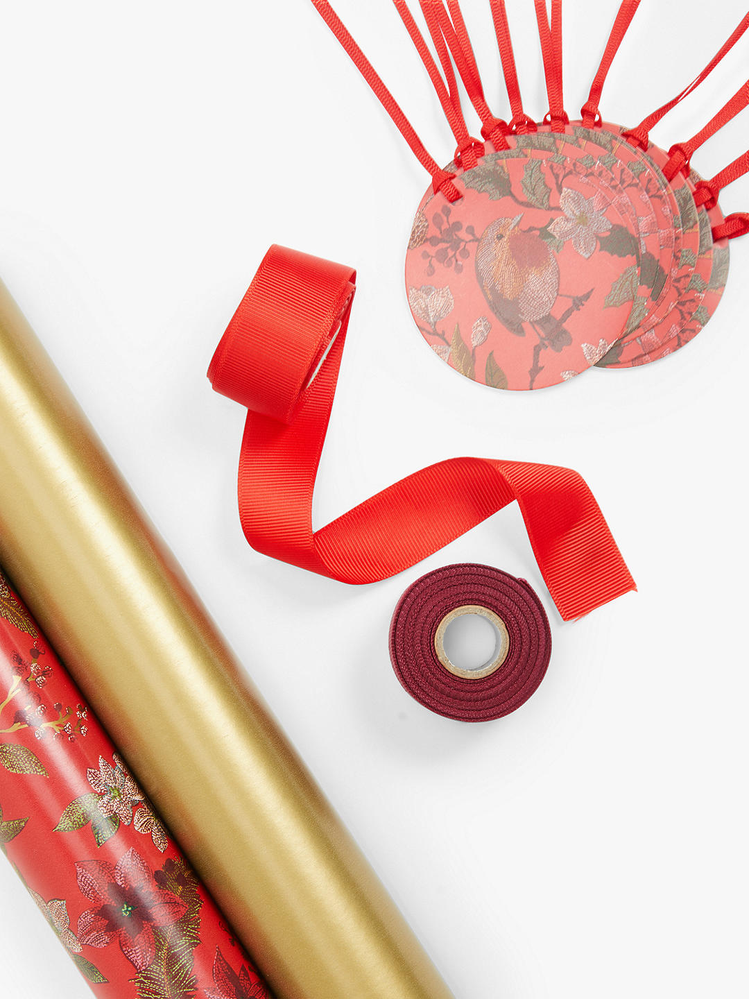 Bloomsbury Copper Birds Gift Wrap Set 2