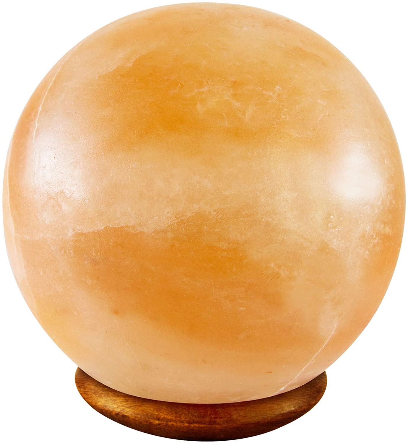 7. Klass Home Collection Pure Himalayan Salt Globe Lamp 1