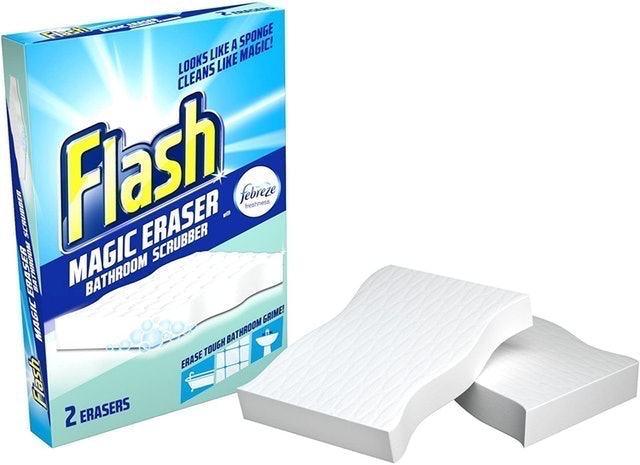 Magic Eraser Bathroom Scrubber 1