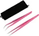 HOTOP Straight and Curved Point Tip Tweezers 1