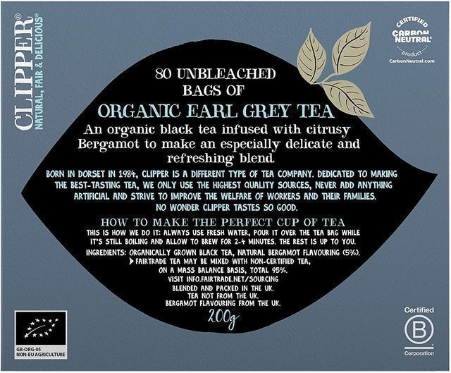 Organic Fairtrade Everyday Earl Grey  2