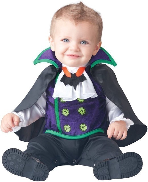 Count Dracula Baby Costume 1