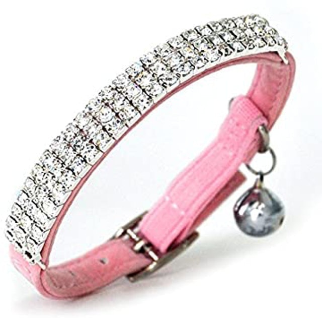 Soft Velvet Cat Adjustable Collar 1