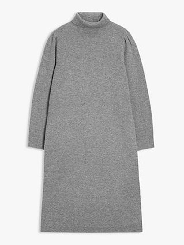 ANYDAY Funnel Neck Knit Jumper Dress 1