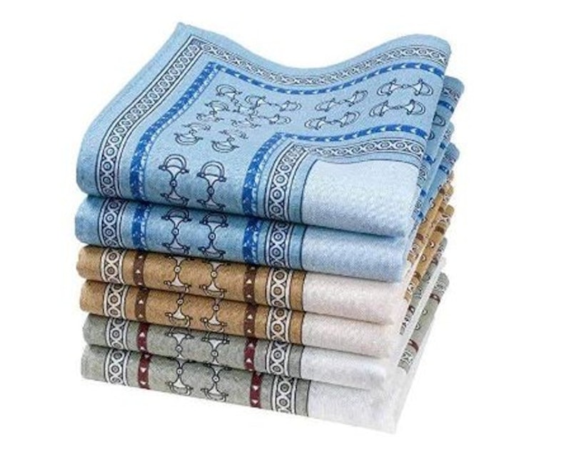 8. Merrysquare ‘Chachapoya’ Men’s Handkerchiefs Pack of 6 1