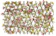 Bestshop Artificial Fence Screen With Flowers 1