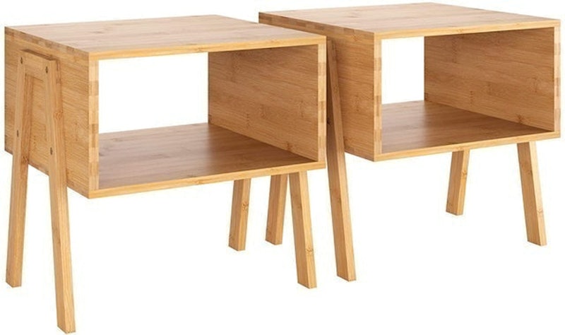 Bamboo Bedside Tables 1
