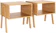 Homfa Bamboo Bedside Tables 1