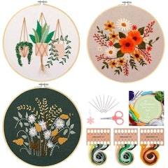 Embroidery Starter Kit 3 Pack