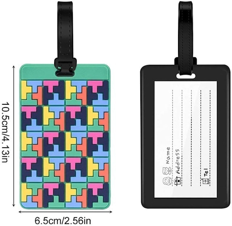 Set Of 4 Lovely Secure Luggage Tags 2