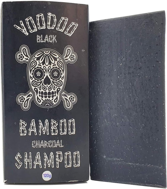 8. Beauty and the Bees Voodoo Black Bamboo Charcoal Shampoo Bar 1