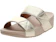 FitFlop 5. FITORY Ankle Strap Cork Sandals – Cream Khaki 1