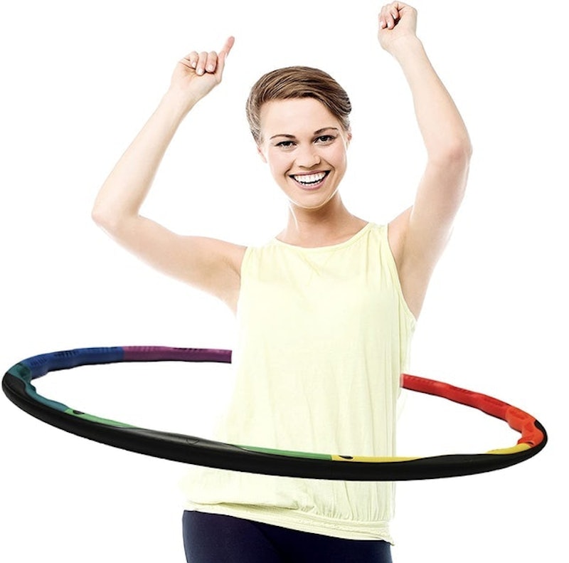 Deluxe Weighted Fitness Hula Hoop 1