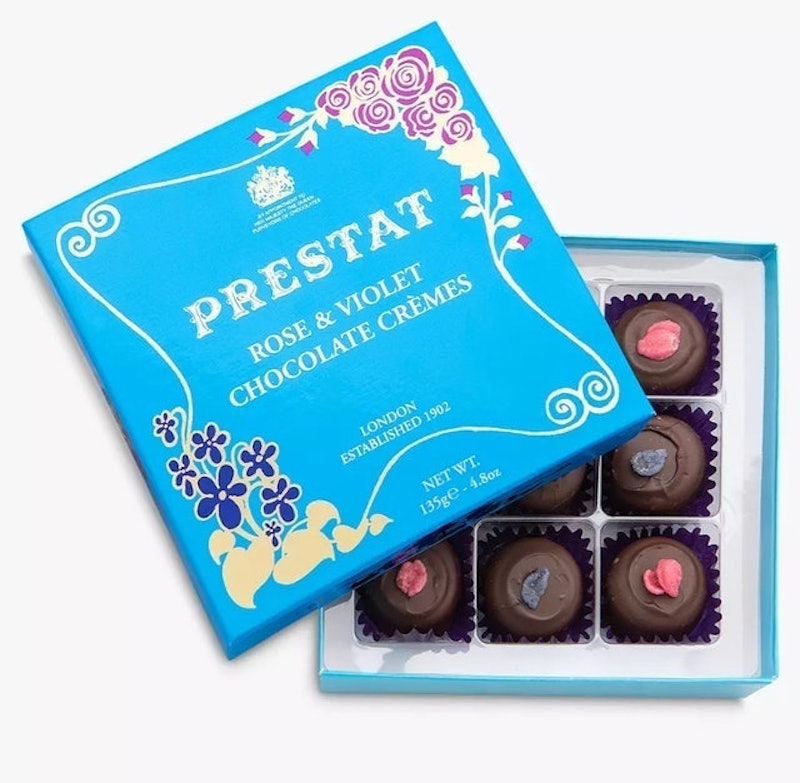 Dark Chocolate Rose & Violet Creams 1