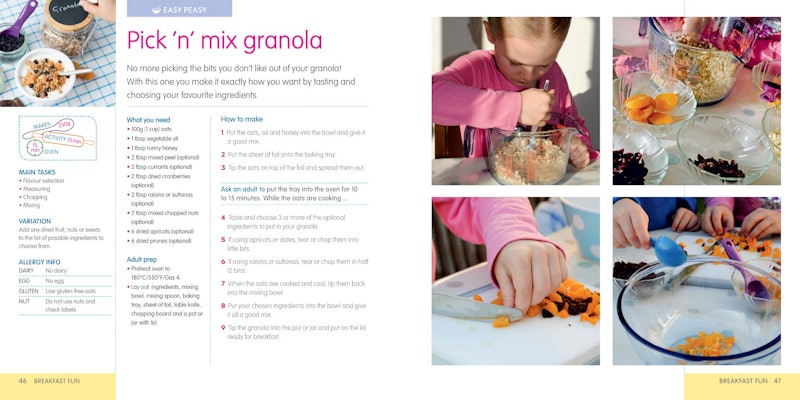 The Tickle Fingers Kids’ Cookbook: Hands-on Fun in the Kitchen for 4-7s 2