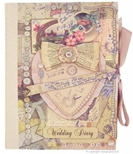Antique Wedding Diary & Planner 1