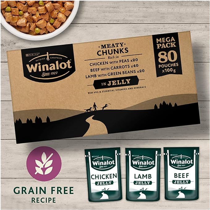 Dog Food Pouches Mixed in Jelly 2