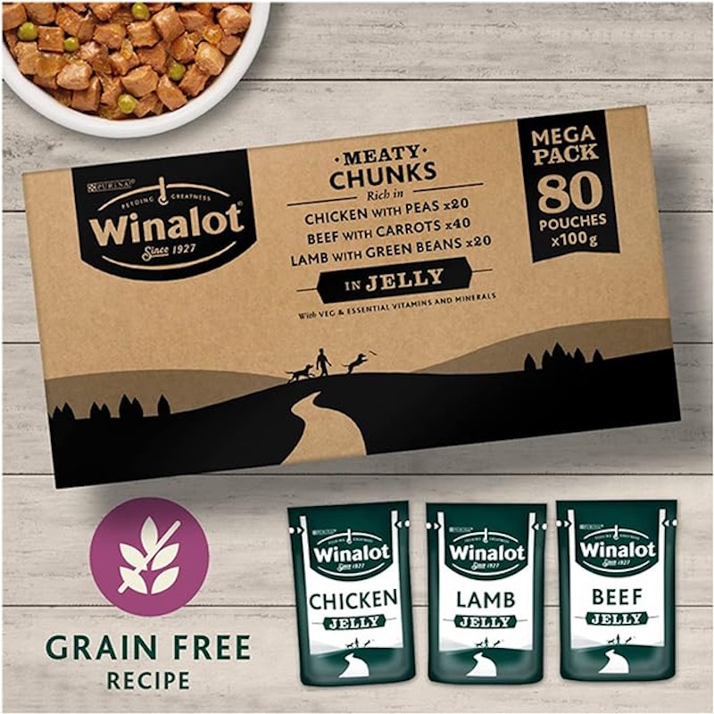 Dog Food Pouches Mixed in Jelly 2
