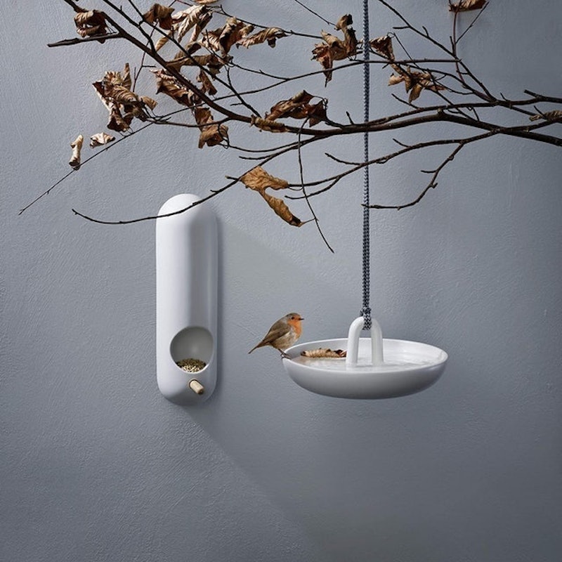 Ceramic Hanging Bird Bath 2