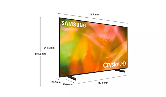 50 Inch Smart 4K Crystal UHD HDR TV 3