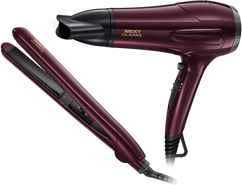 Dry & Style Dryer & Straightener Gift Set 1