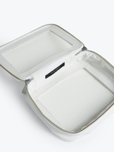 Leather Travel Wash Bag 2