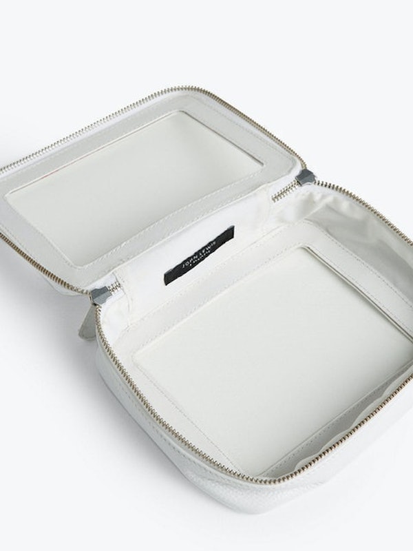 Leather Travel Wash Bag 2