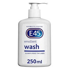 9. E45 Emollient Cream Wash for Hands and Body