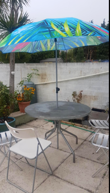 Bright Coloured Parasol 2