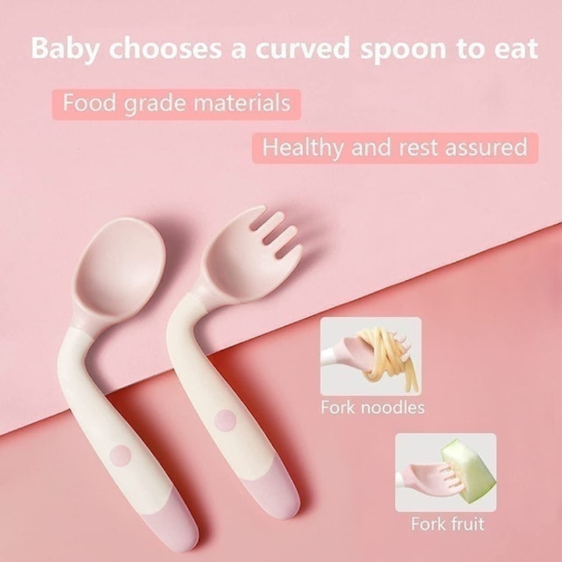 Infant Feeding Training Spoon and Fork 3