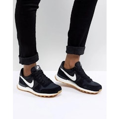 Black and White Internationalist Trainers