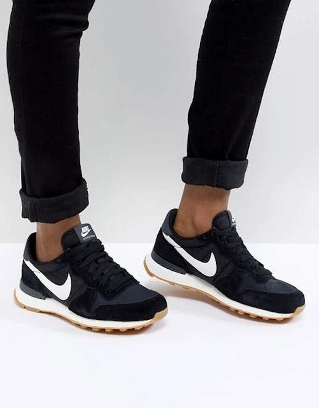 Black and White Internationalist Trainers 1