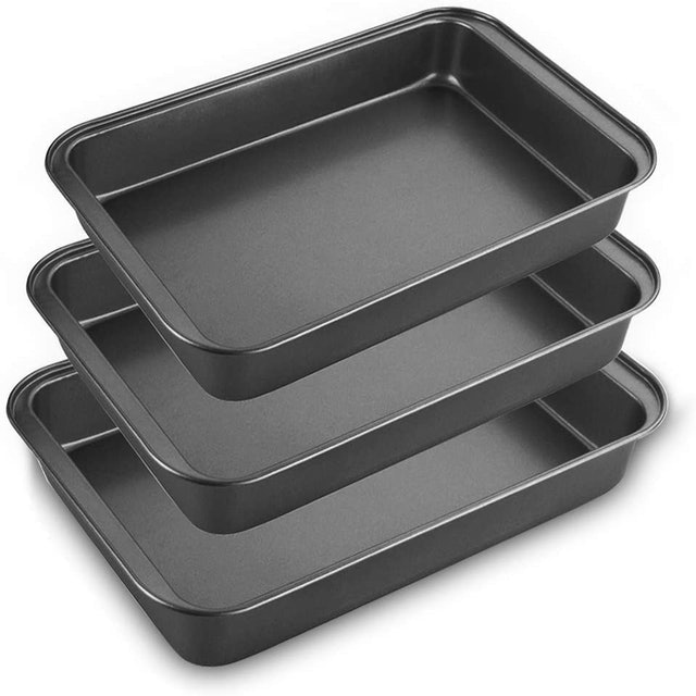 3 Non-Stick Roasting Tins 1