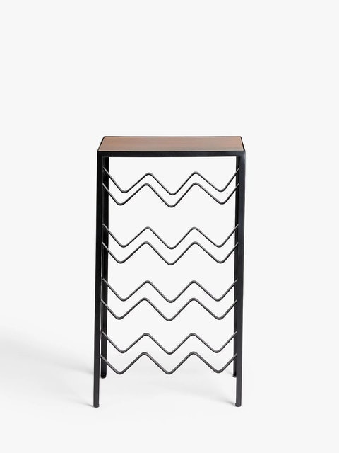 Zig Zag Table Wine Rack 2