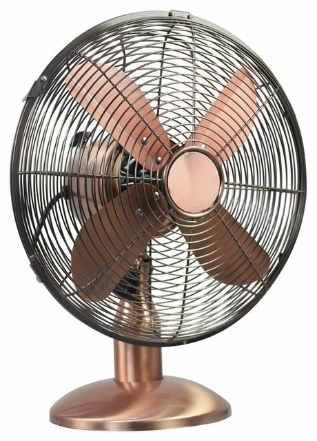 Copper Oscillating Fan 3