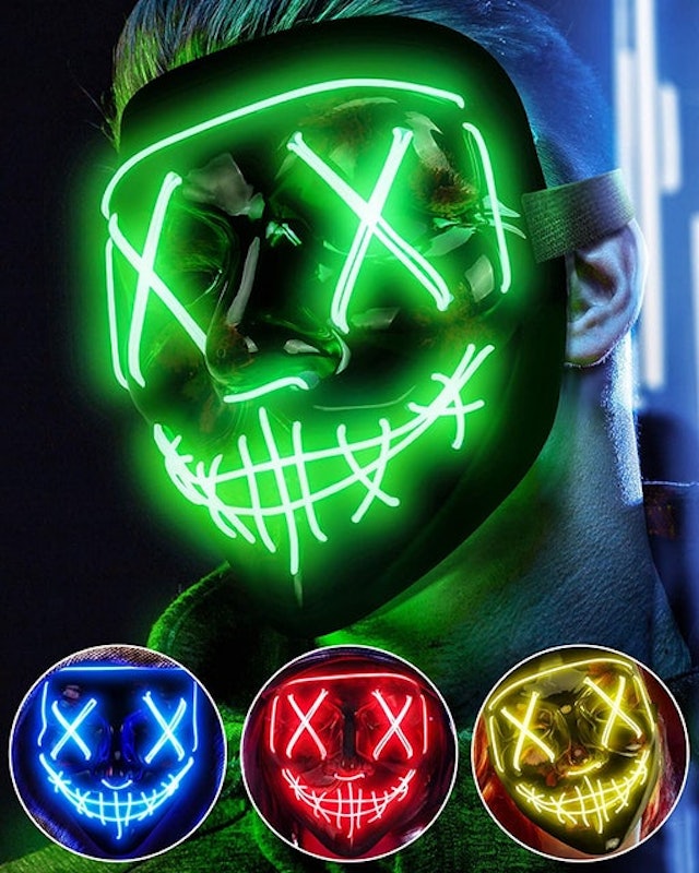 Scary LED Halloween Mask 1