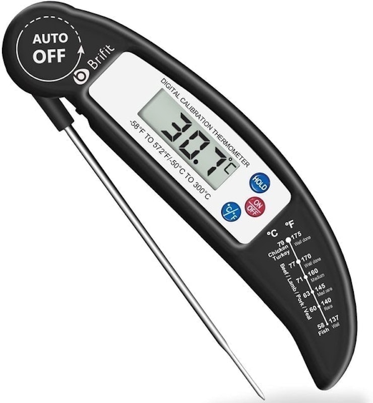 ThermoPro TP02S Instant Read Digital Meat Thermometer for Kitchen