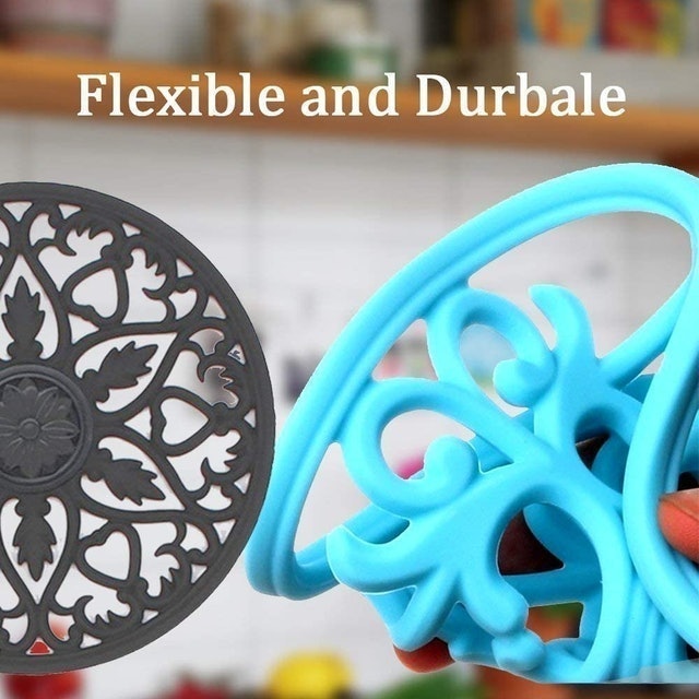Silicone Trivet Coaster Set of 3 2