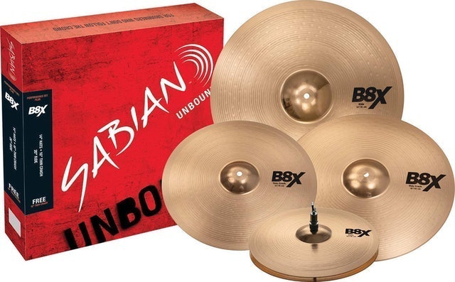 Sabian B8X Performance Cymbal Set 1