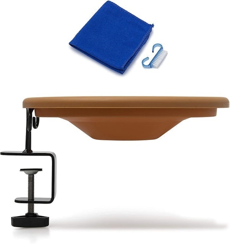 Deck Mounted Bird Bath 2