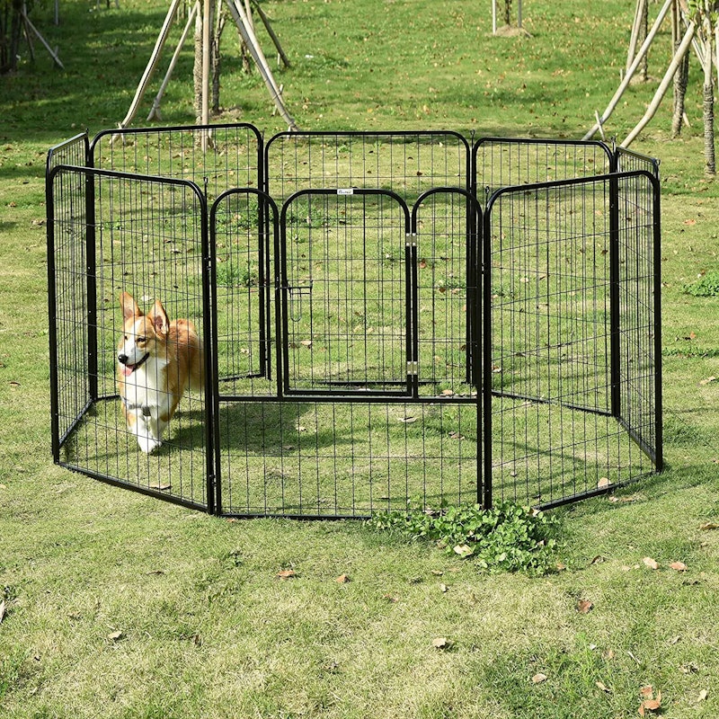 Heavy Duty 8 Panel Dog Play Pen 1