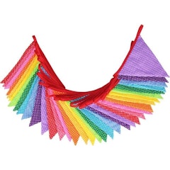 Large Fabric Bunting Banner