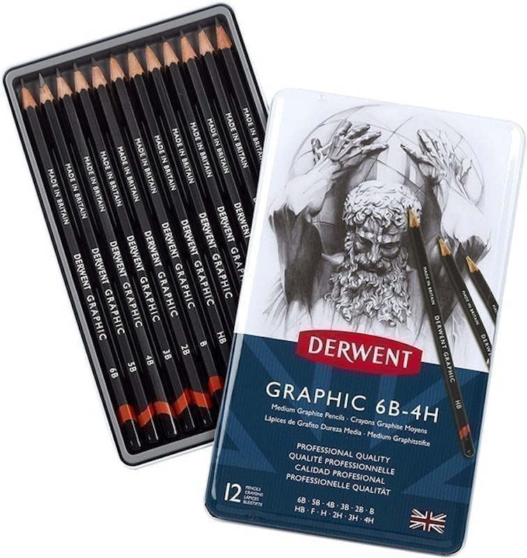 1 Set Of 8 Blue Sketching Pencils For Art Students, Charcoal Sketch Pencils,  Highlight Pencils, Soft Carbon Sketching Pencils