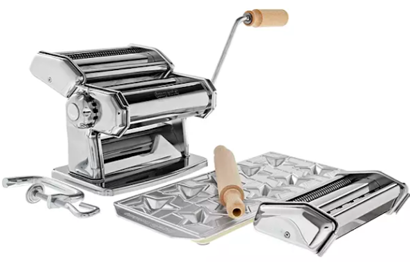 CHEFLY Pasta & Ravioli Maker Set All in one 9 Thickness Settings