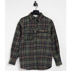 Check Shirt in Green