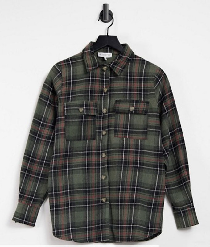 Check Shirt in Green 1