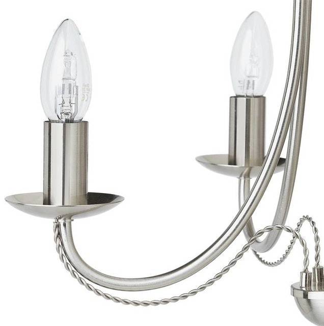 Twirl 5-Light Twist Chandelier 3