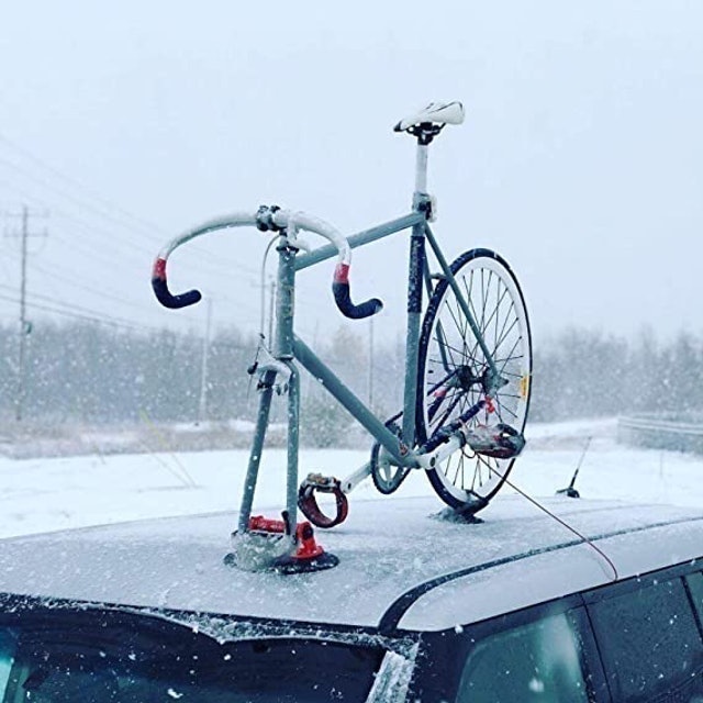 Suction Cup Bike Rack System 2