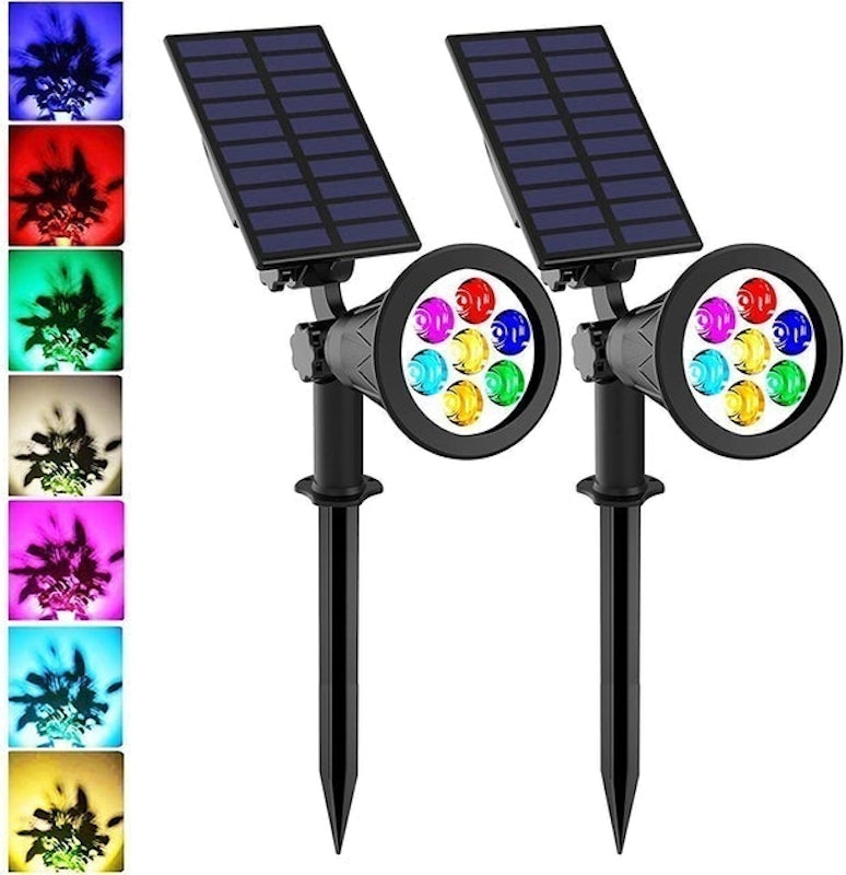Colour Changing Garden Solar Lights 1